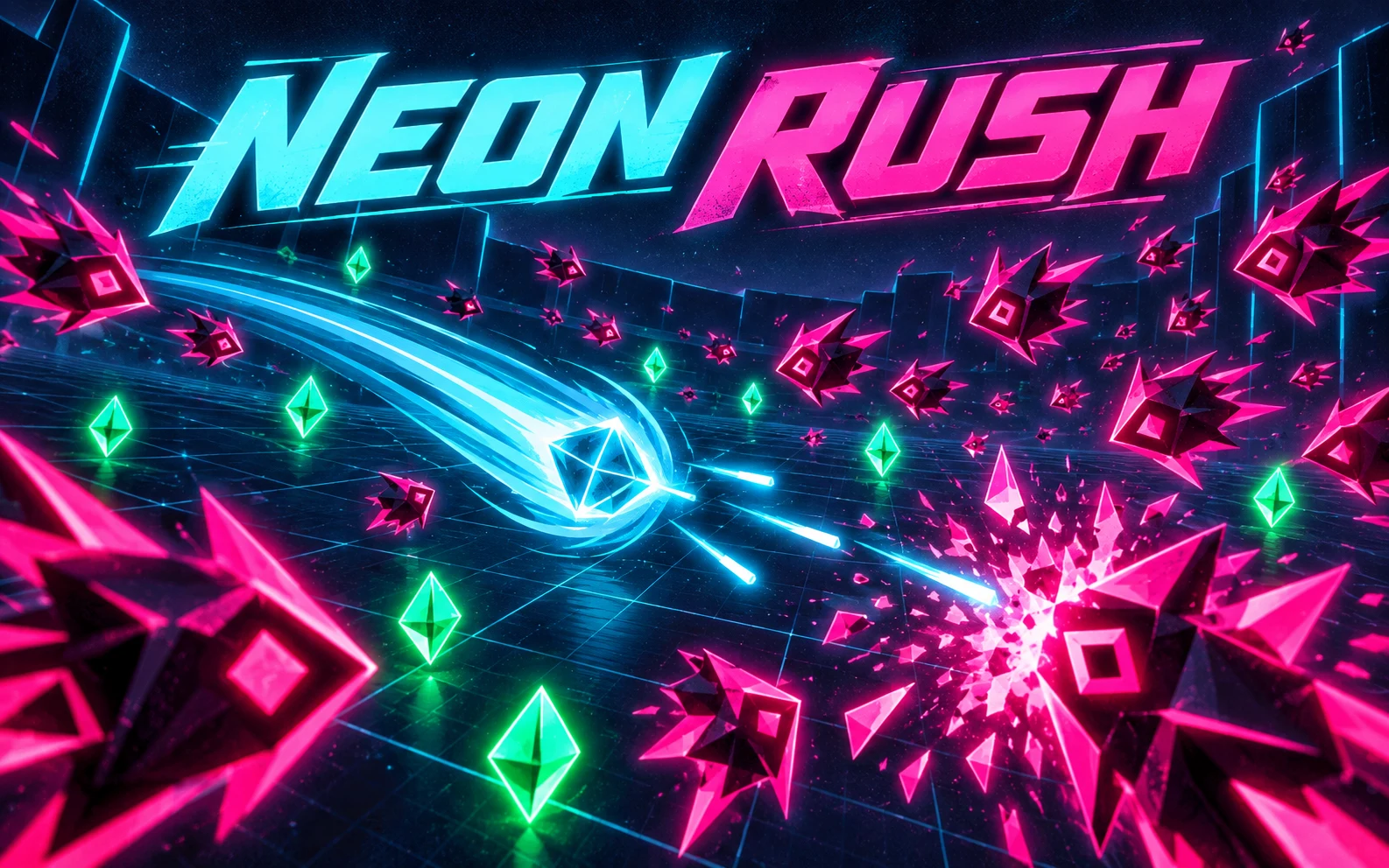 NEON RUSH cover art