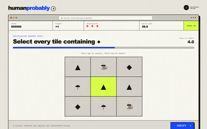 HUMAN, PROBABLY gameplay