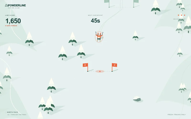 POWDERLINE gameplay