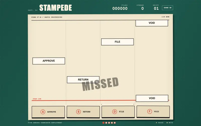 STAMPEDE gameplay